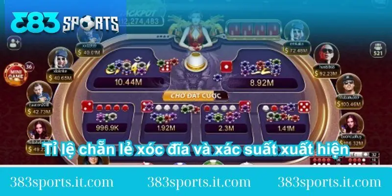 ti le chan le xoc dia va xac suat xuat hien 1 ti-le-chan-le-xoc-dia-va-xac-suat-xuat-hien